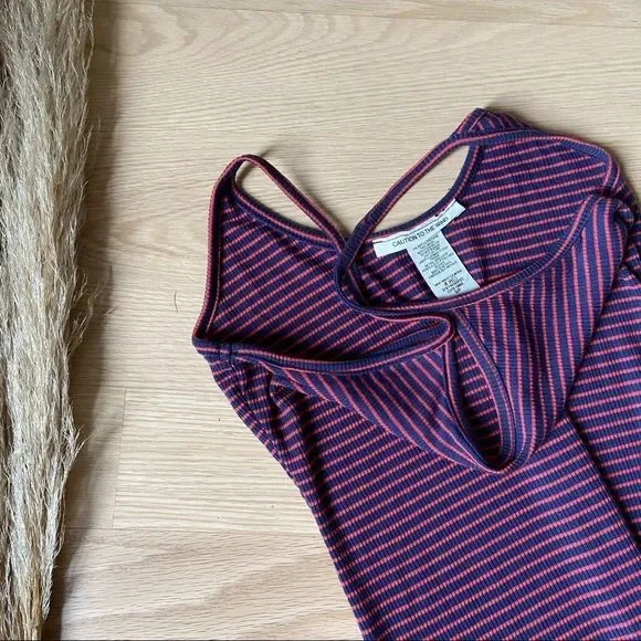 Caution To The Wind | Ribbed Mini Dress - Picture 3 of 8